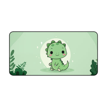 Green Dino Desk Mat