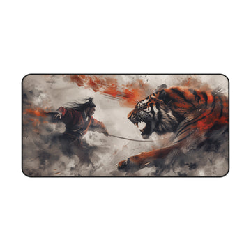 Tiger Warrior Battle Desk Mat