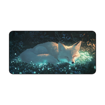 Glowing Fox Dreamscape Desk Mat