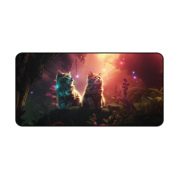 Magical Cats Desk Mat