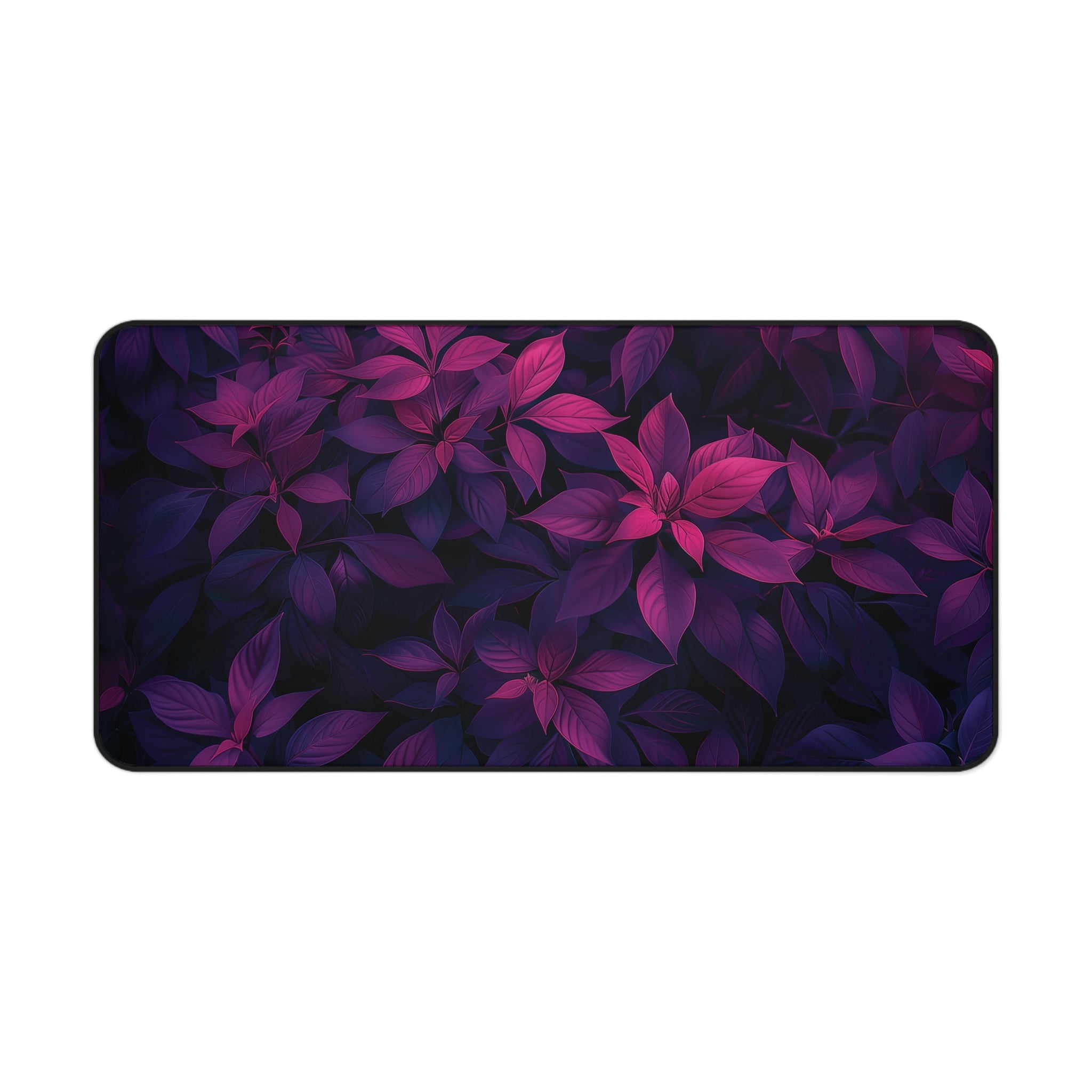 Dark Foliage with Vibrant Leaves Desk Mat